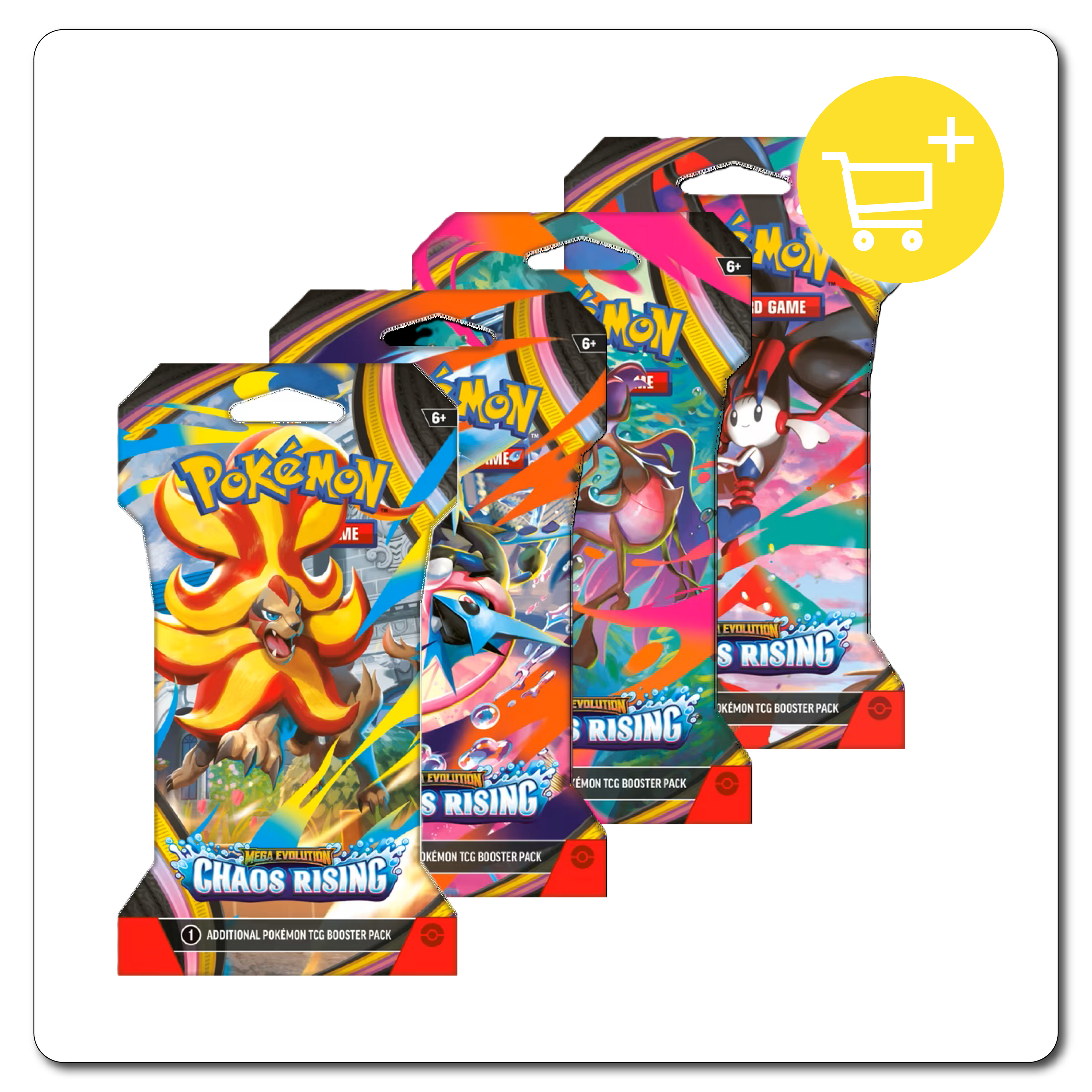 Chaos Rising Sleeved Booster Pack (Art Packs)
