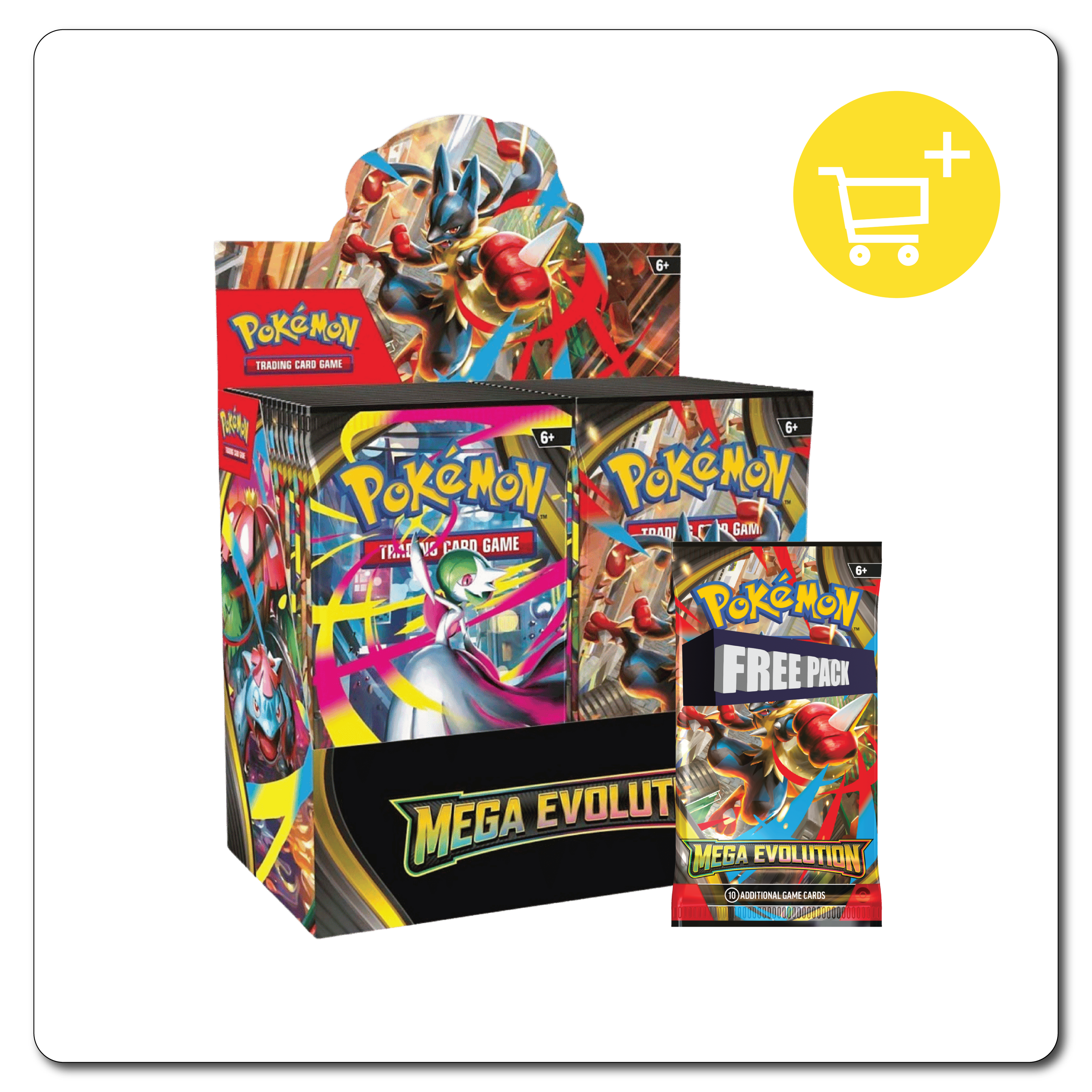 Mega Evolution Enhanced Booster Box *FREE PACK