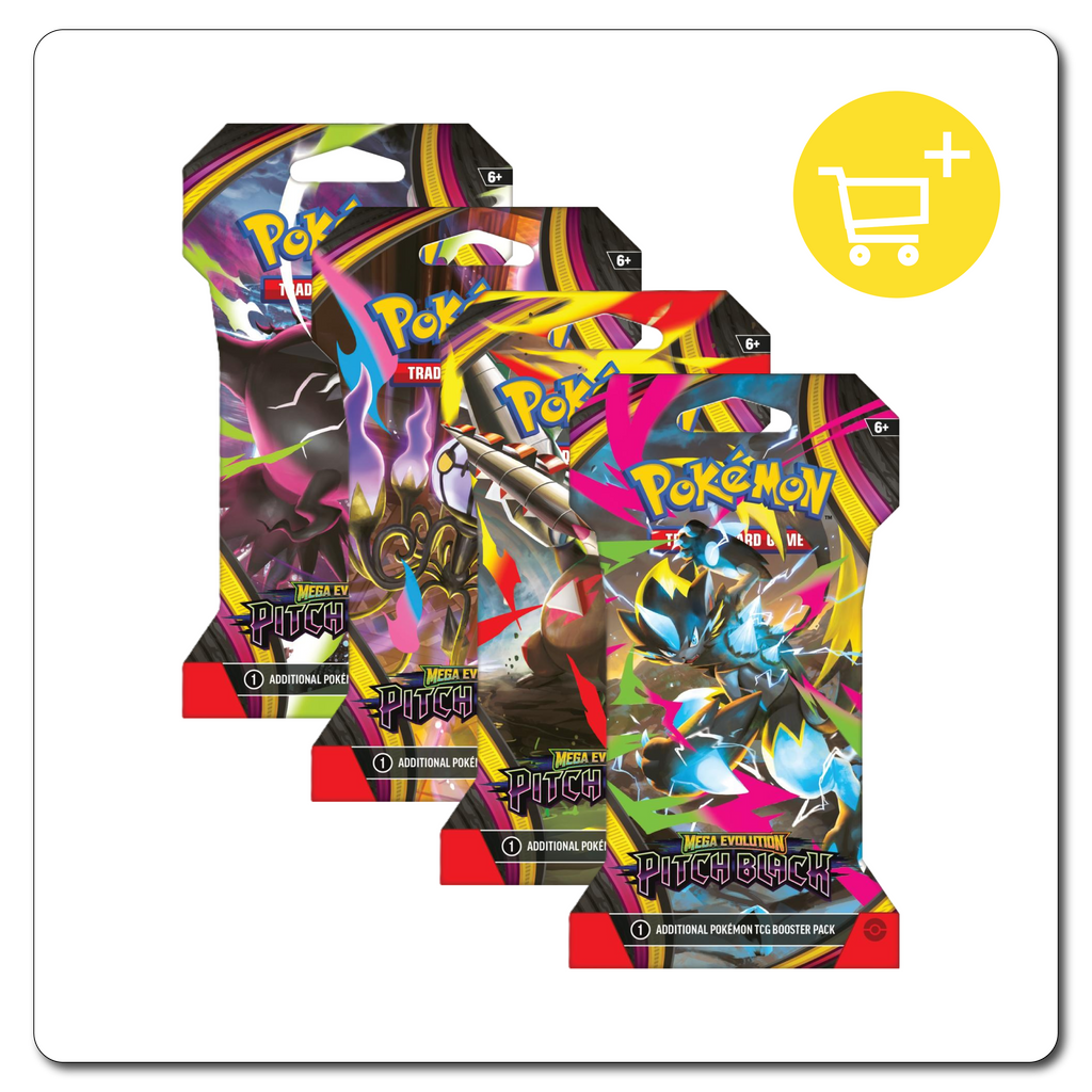 Pitch Black Sleeved Booster Pack (Art Packs)