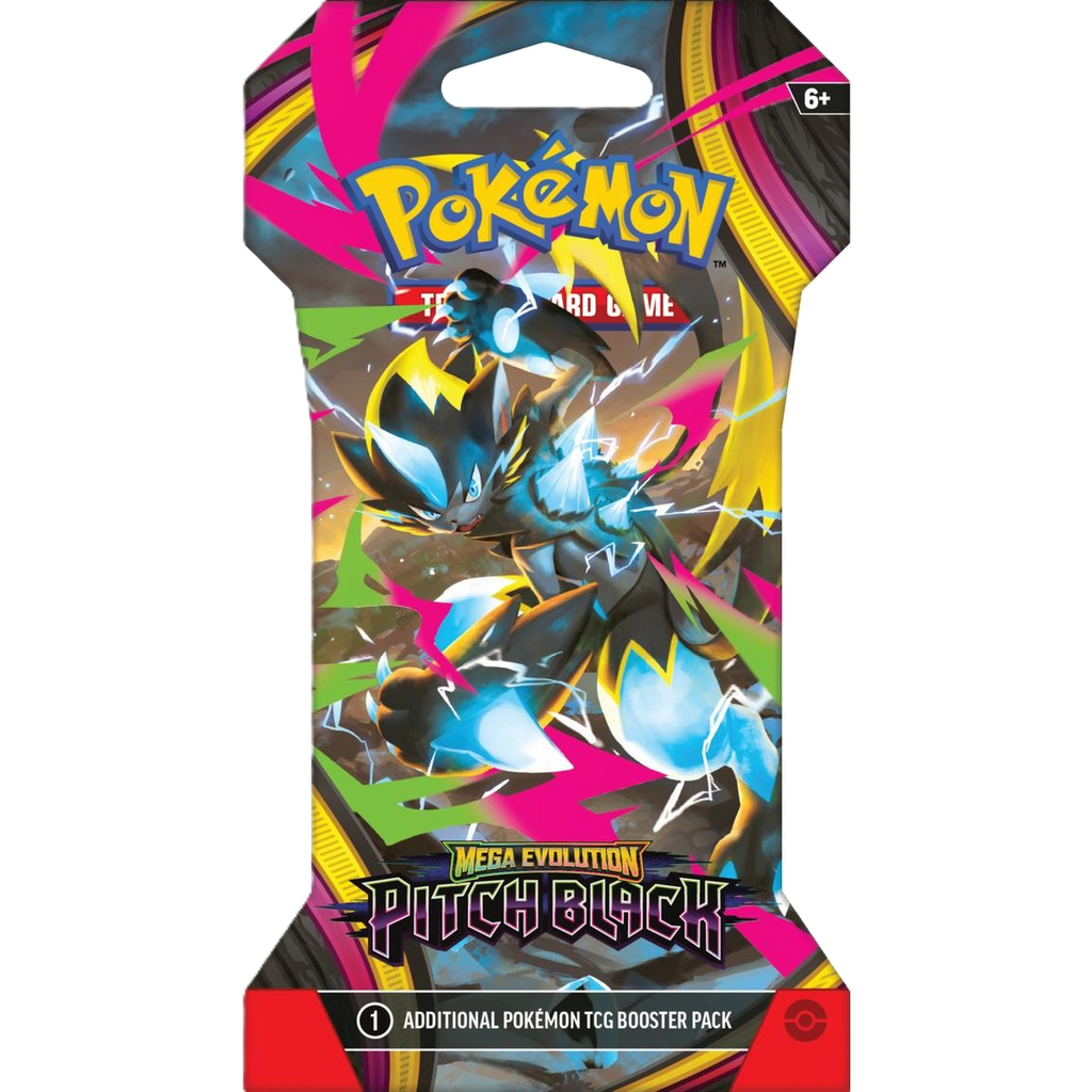 Pitch Black Sleeved Booster Pack (Art Packs)