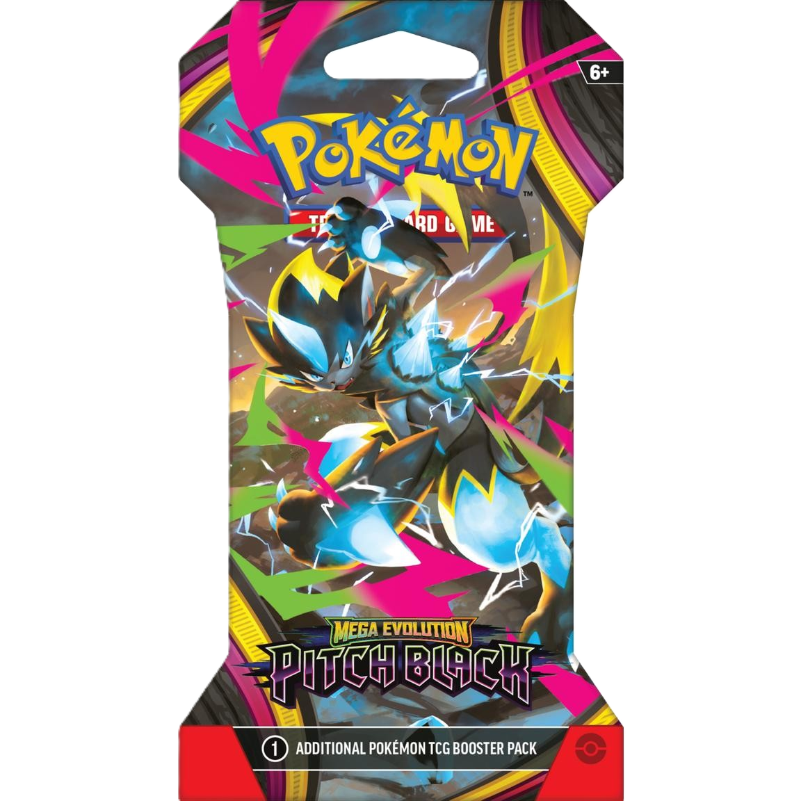 Pitch Black Sleeved Booster Pack (Art Packs)