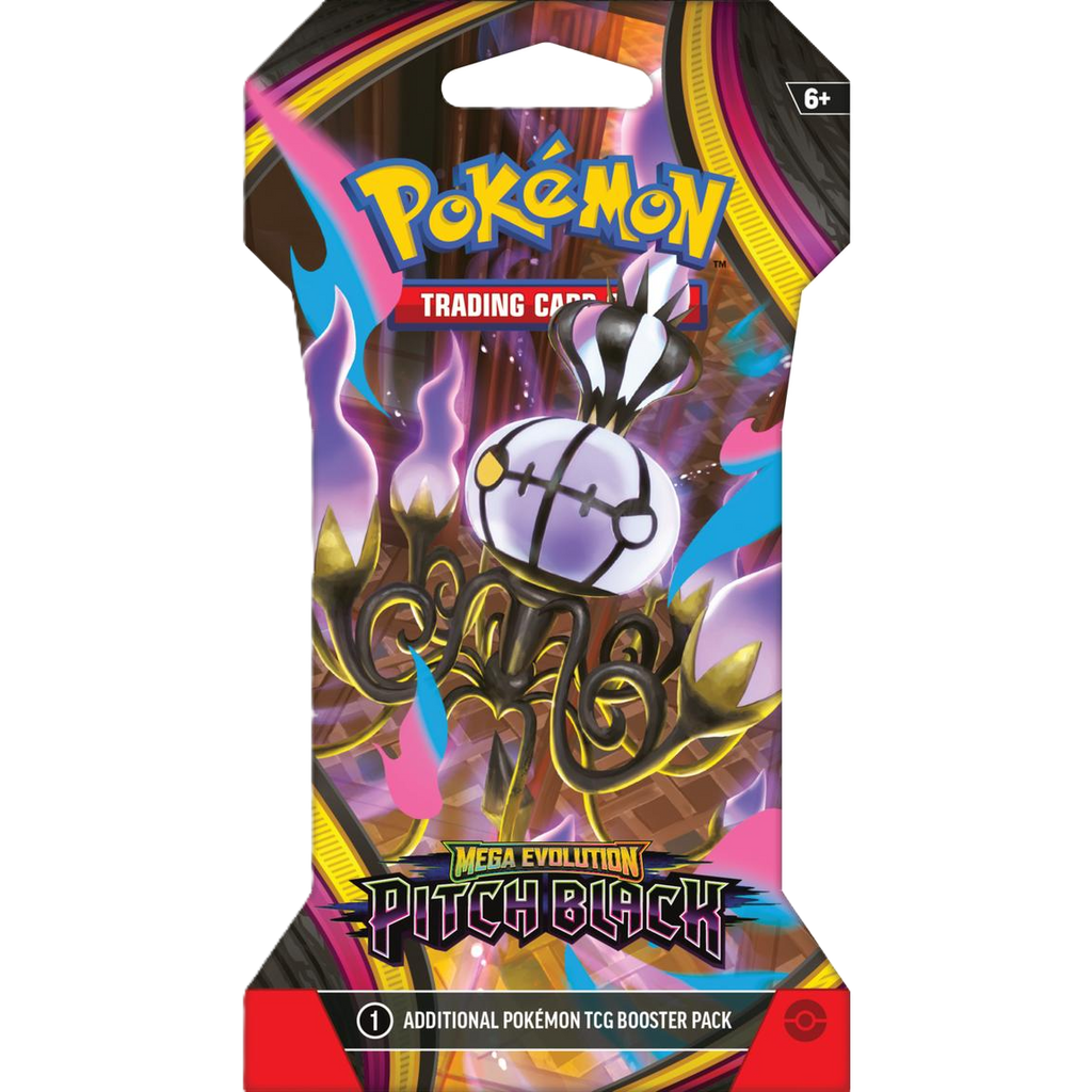 Pitch Black Sleeved Booster Pack (Art Packs)