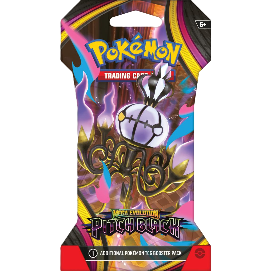 Pitch Black Sleeved Booster Pack (Art Packs)