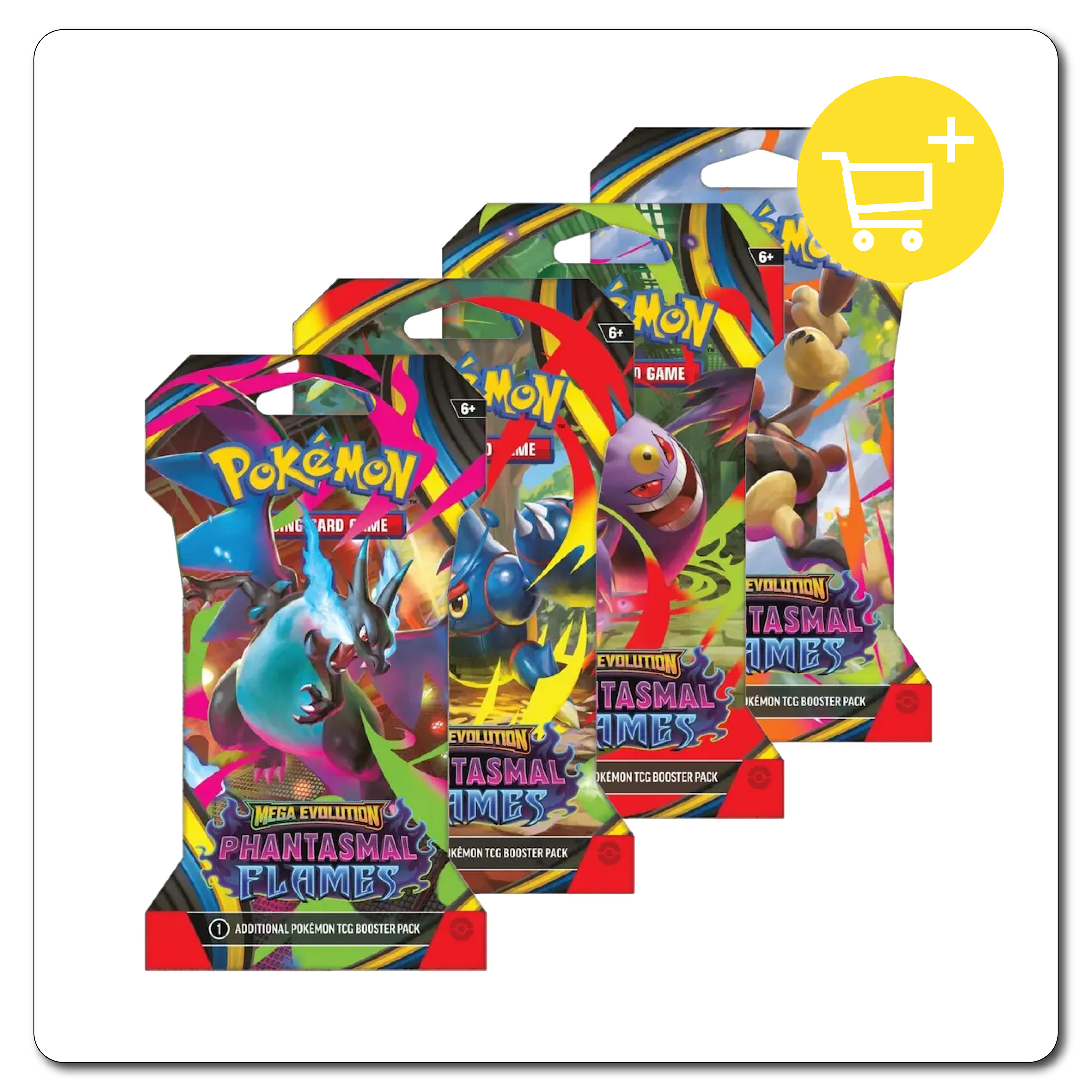 Phantasmal Flames Sleeved Booster Pack (Art Packs)
