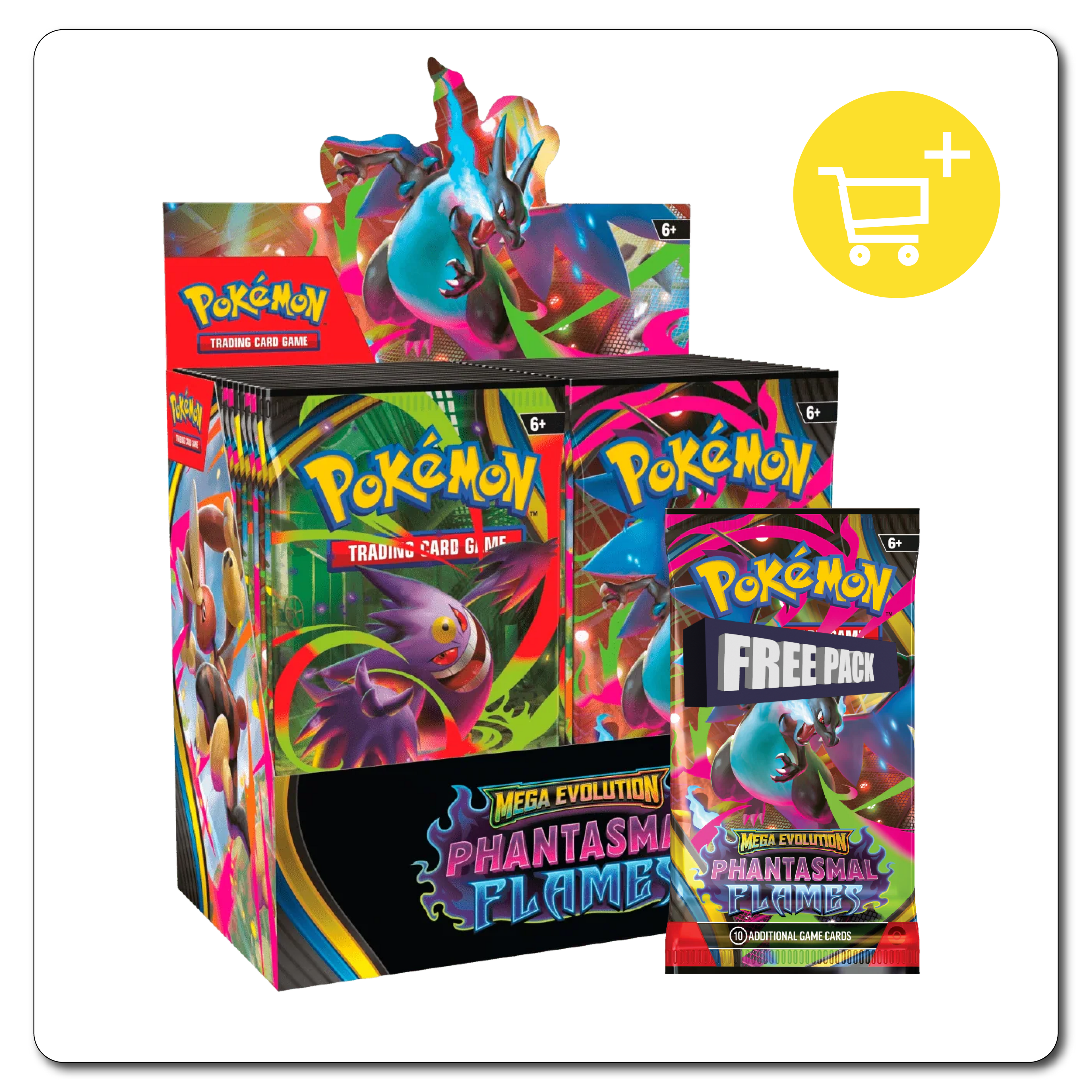 Phantasmal Flames Booster Box *FREE PACK