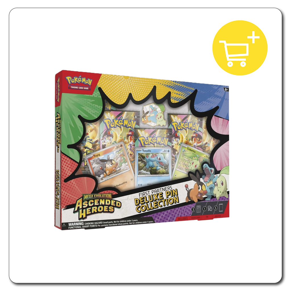 Ascended Heroes First Partners Deluxe Pin Collection