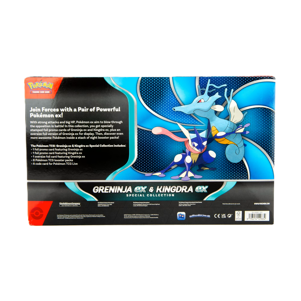Greninja EX & Kingdra EX Special Collection Box