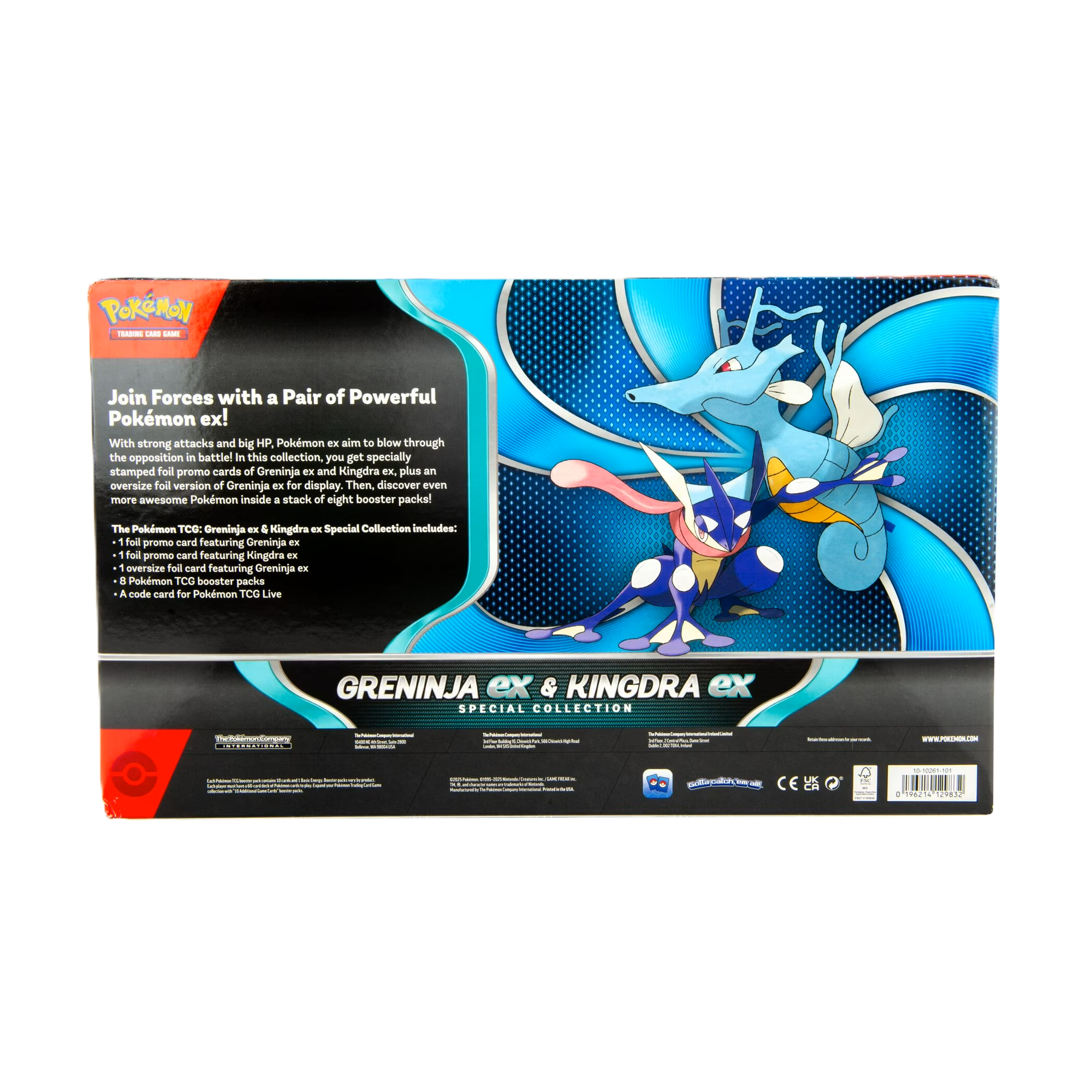 Greninja EX & Kingdra EX Special Collection Box