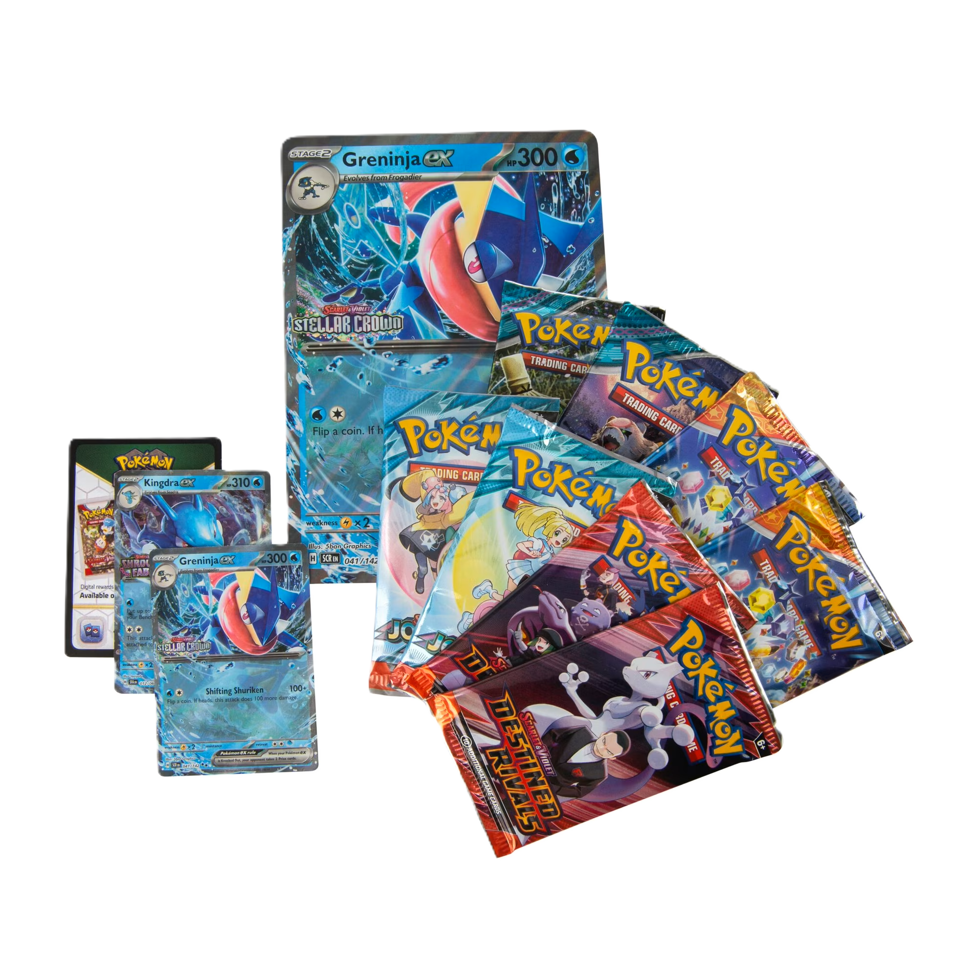Greninja EX & Kingdra EX Special Collection Box