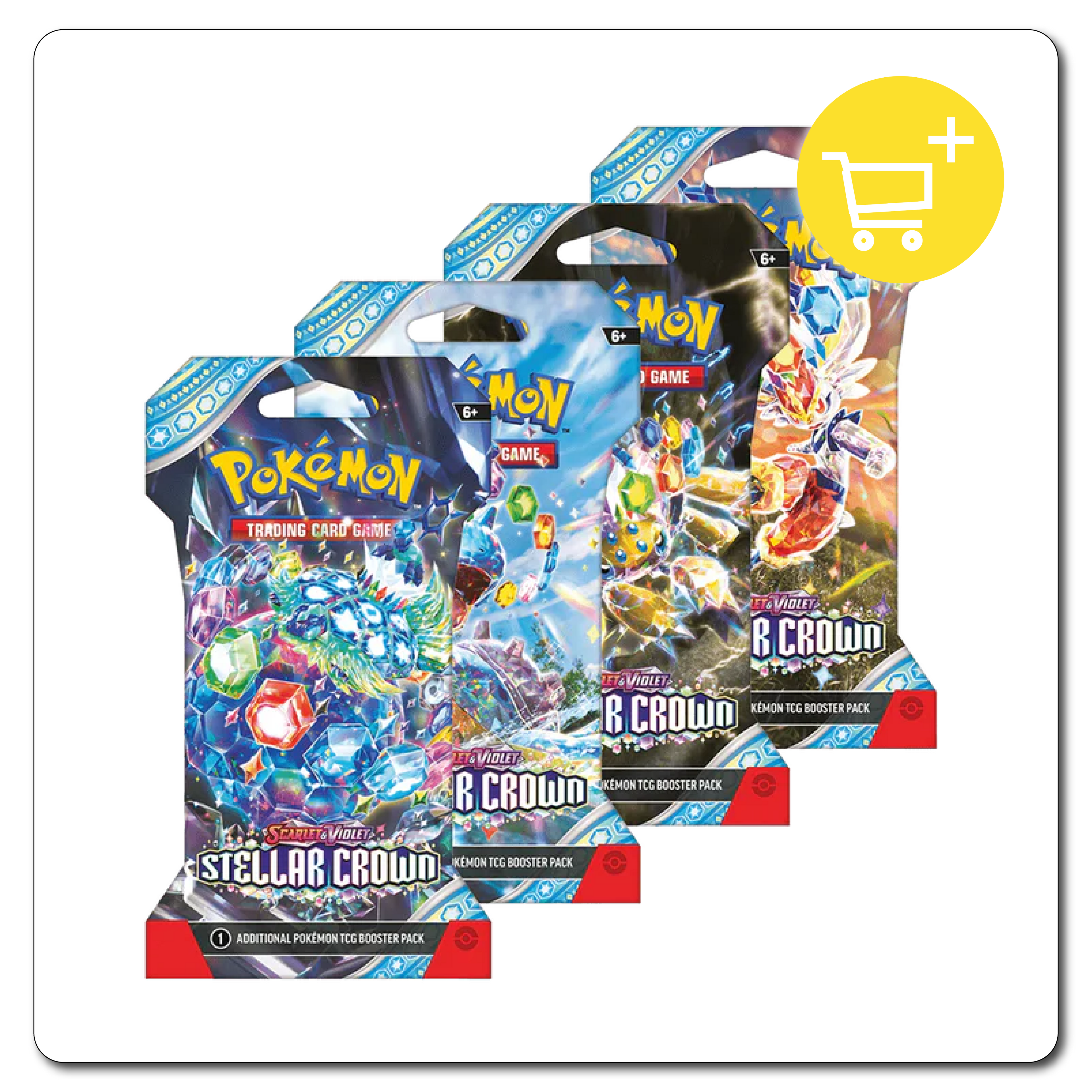 Stellar Crown Sleeved Booster Pack (Art Packs)